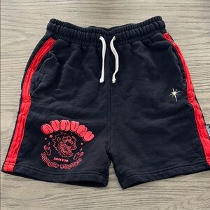 Unisex (sz8-9) kids Nununu Dragon Sweatshorts